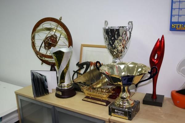Some of the spoils from the last two season