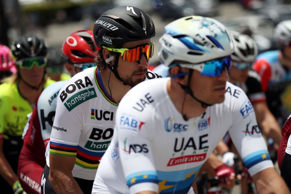 World champion Peter Sagan shadows European champion Alexander Kristoff