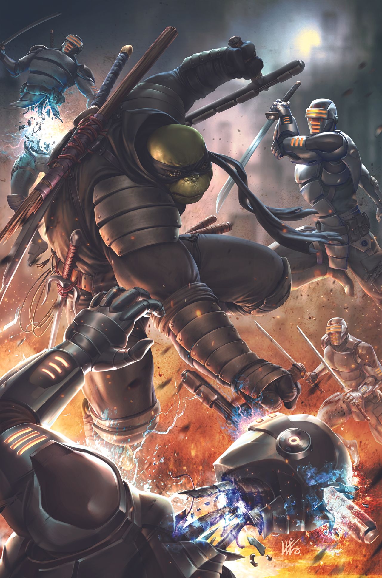 TMNT: The Last Ronin #1 cover