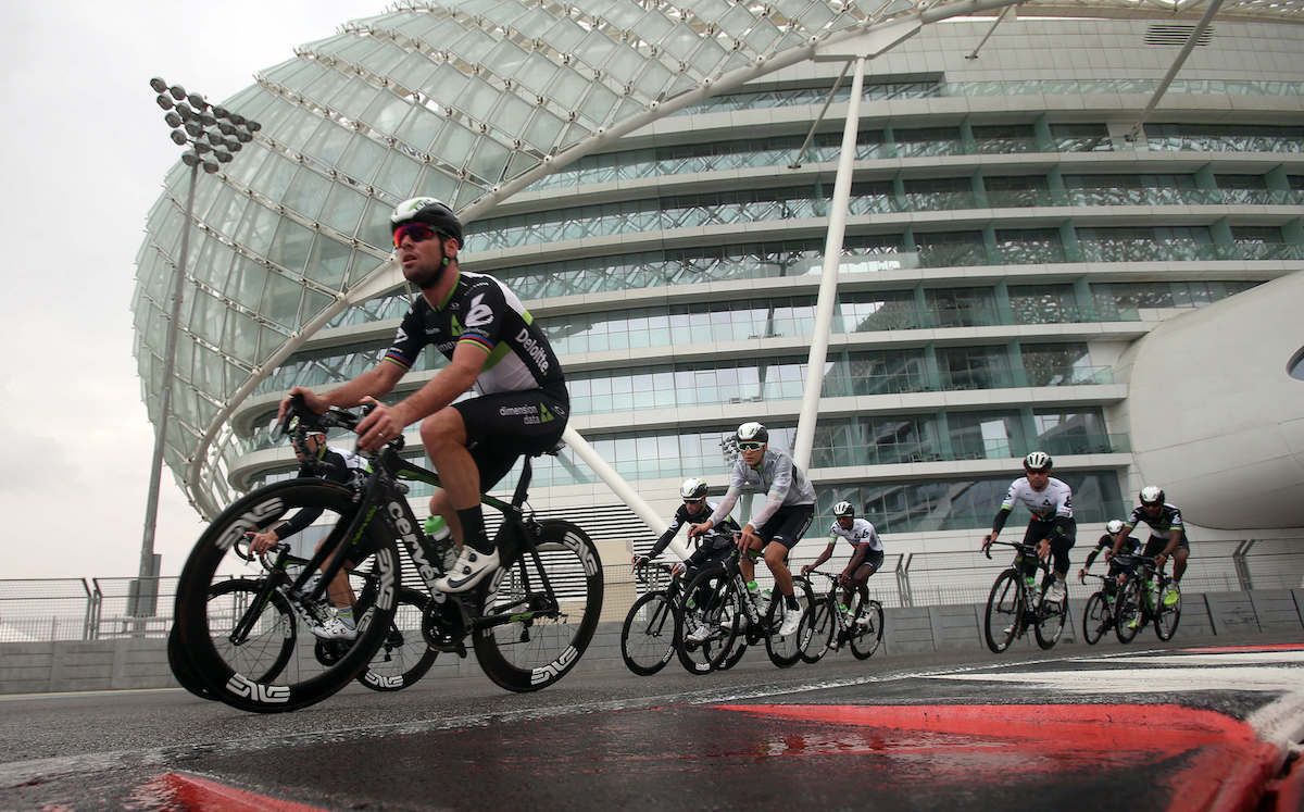 Mark Cavendish and Dimension Data putting in the training miles ahead of a sprinter-friendly Abu Dhabi Tour