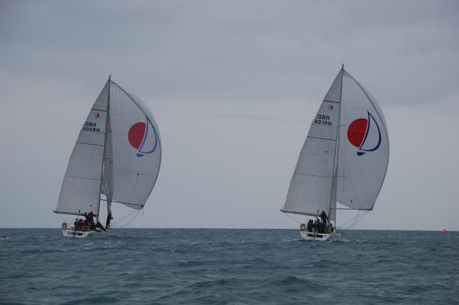 The racing was competitive
