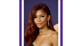 Zendaya with red hair as she attends the 71st Emmy Awards at Microsoft Theater on September 22, 2019 in Los Angeles, California.