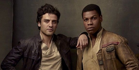 Oscar Isaac Ships Poe & Finn from 'Star Wars' But Says 'People Are Too Afraid'