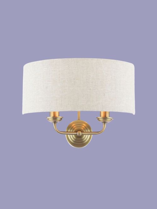 Laura Ashley Natural Sorrento Wall Light