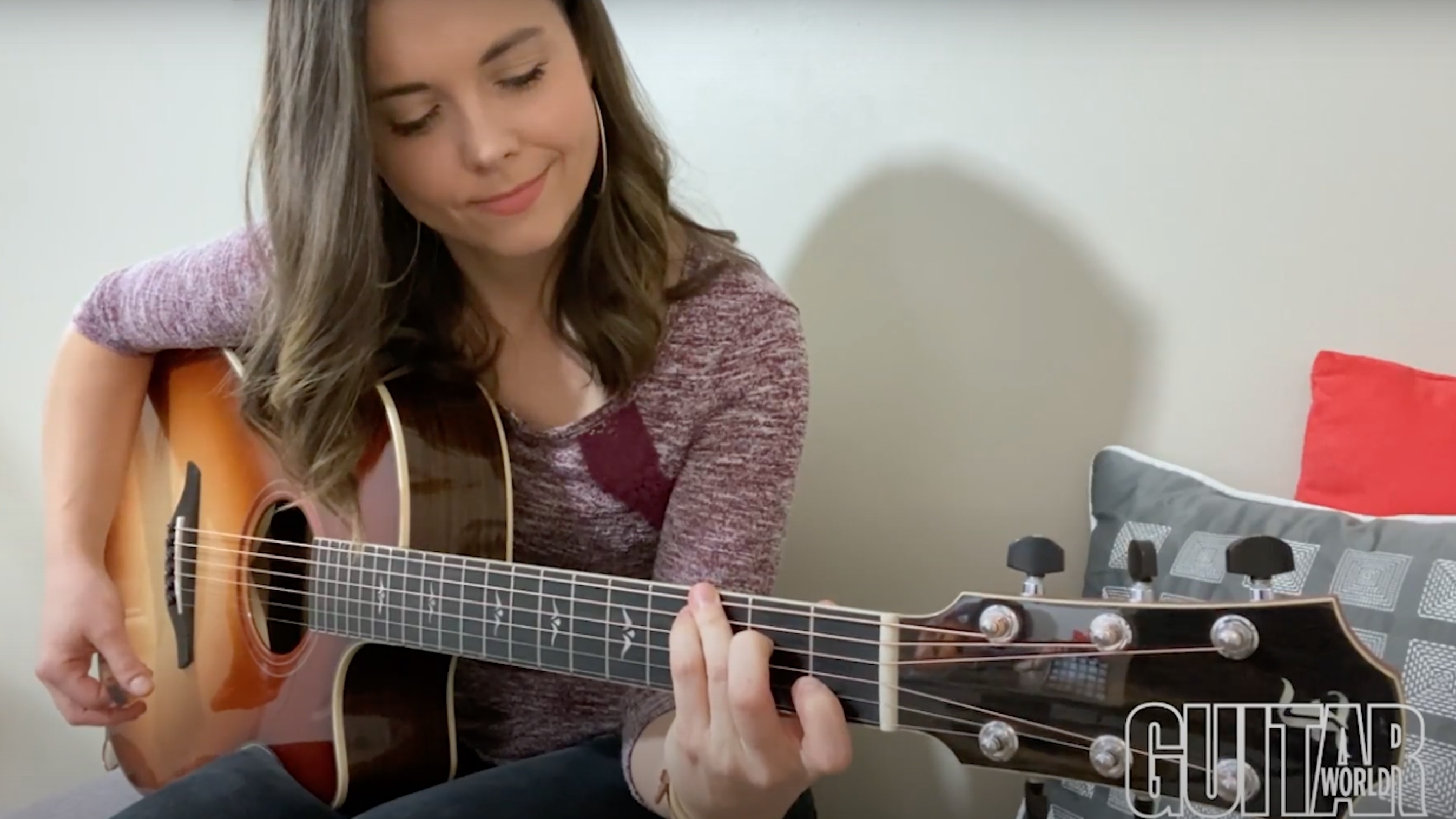 Sierra Hull demos the Furch Orange Series Master's Choice