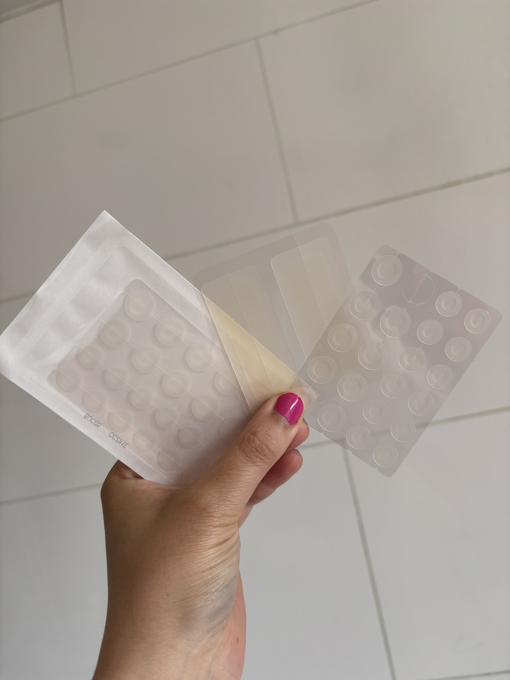 selection of spot patches