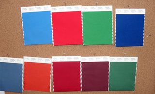 Timberland colour swatches