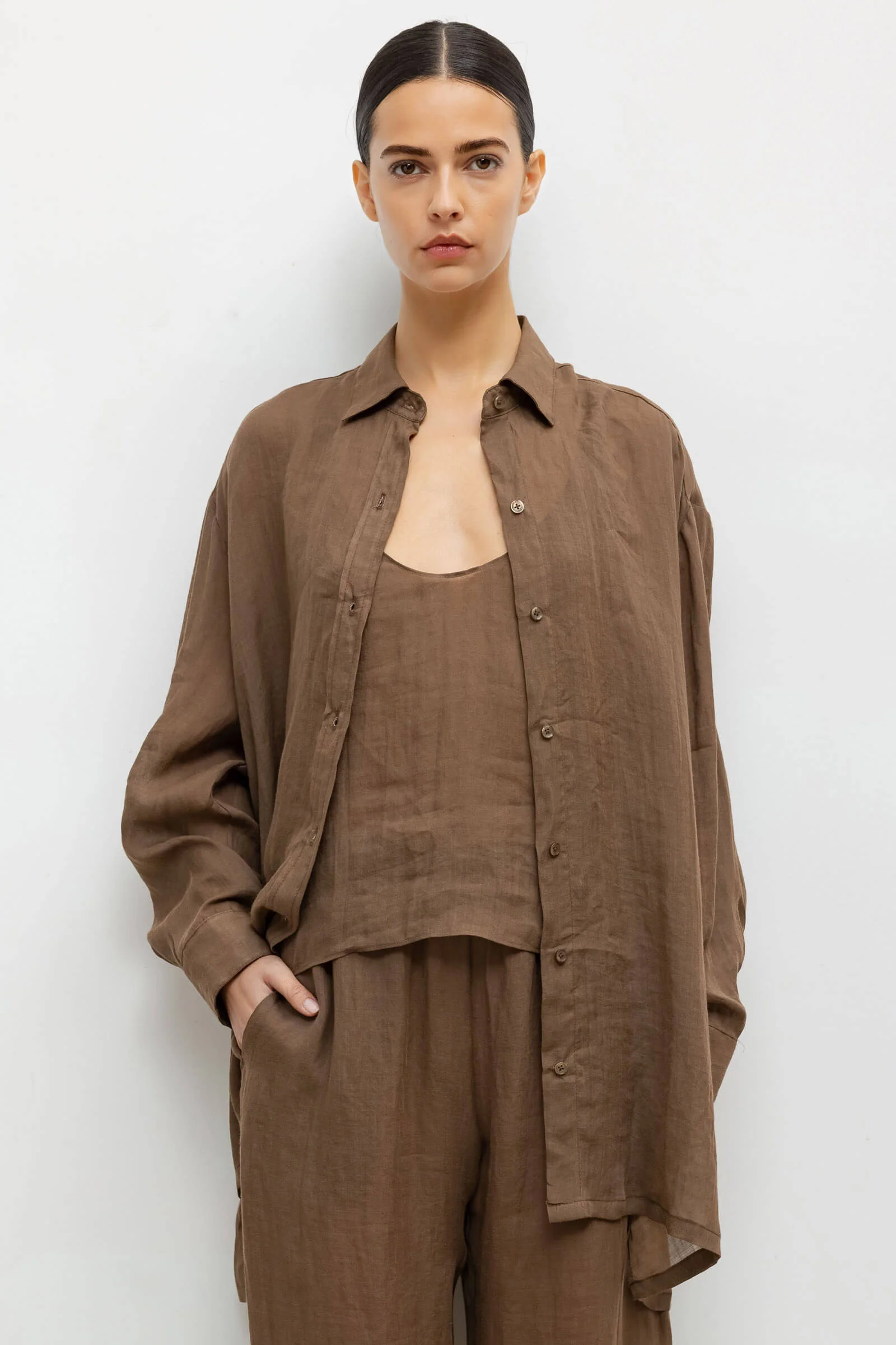 SS26 APRIL, Niko Oversized Button Down