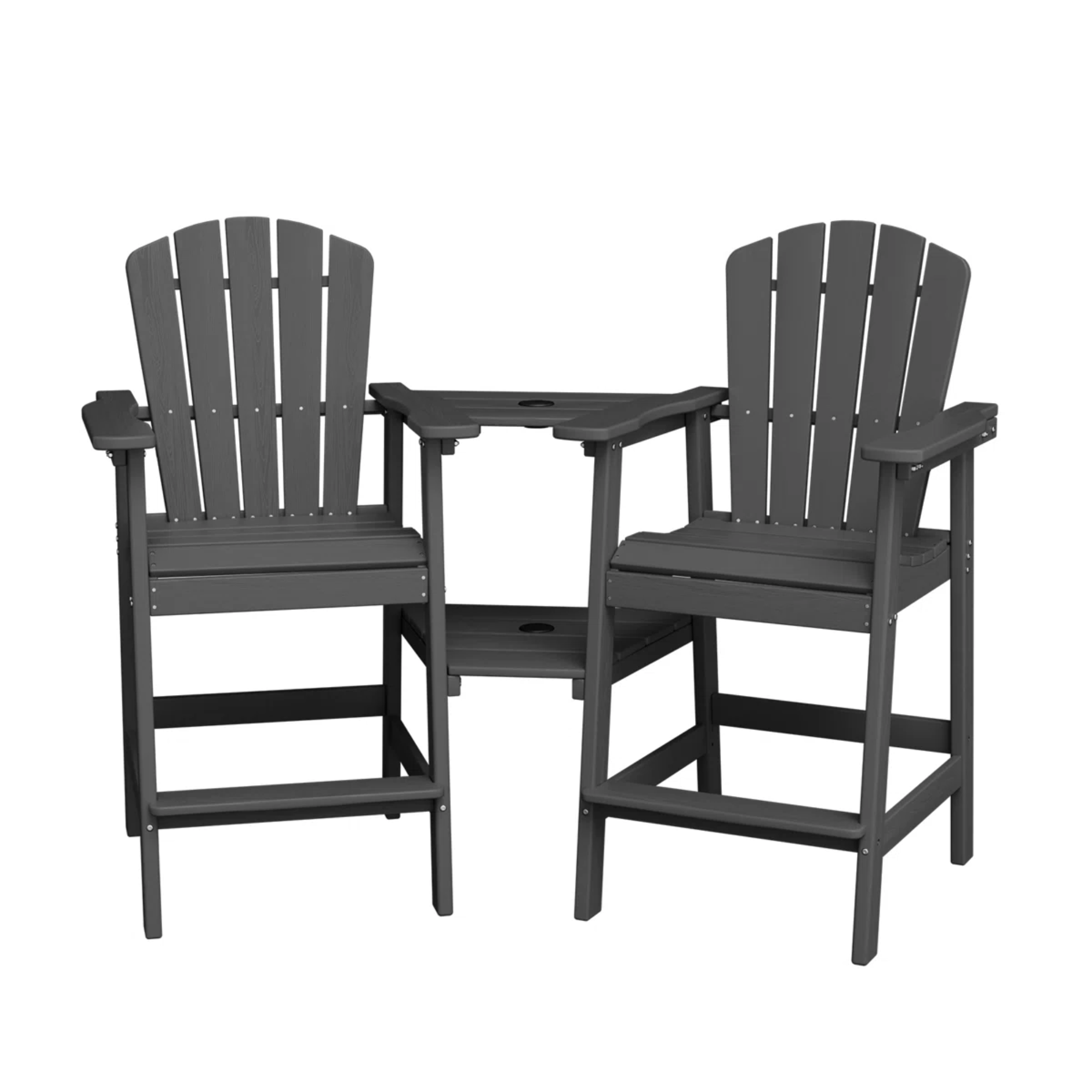 adjoining adirondack chairs