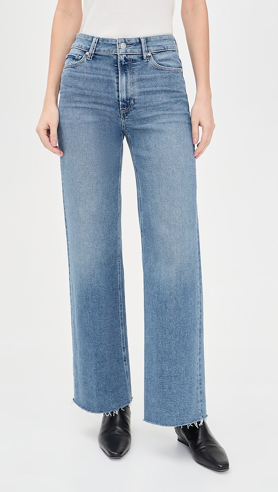 Paige Anessa Jeans With Raw Hem