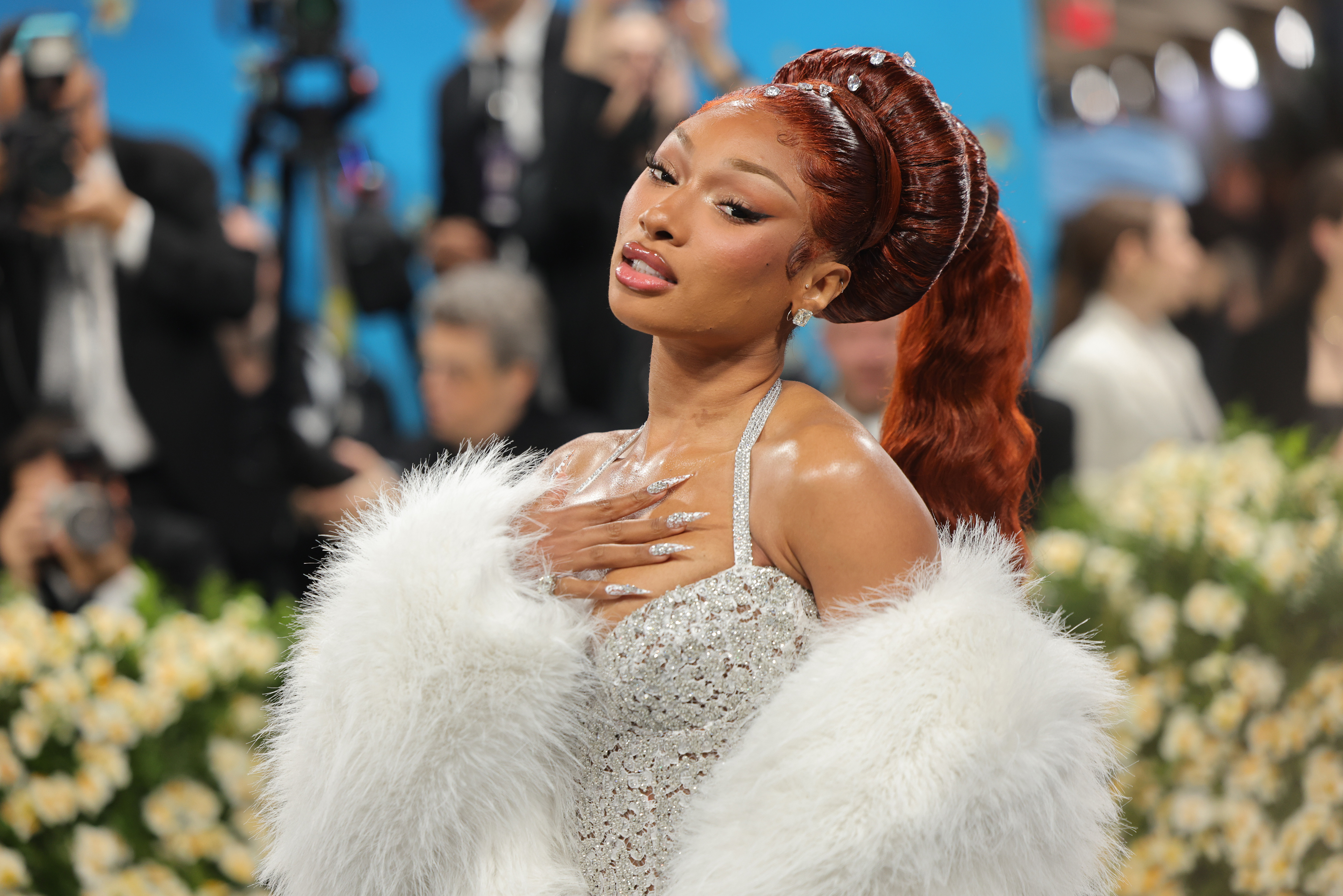 pony cuff met gala red carpet