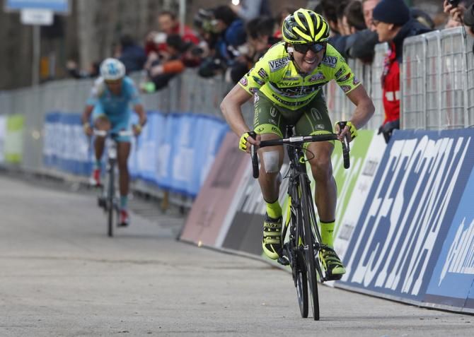 Mauro Santambrogio takes second behind Froome