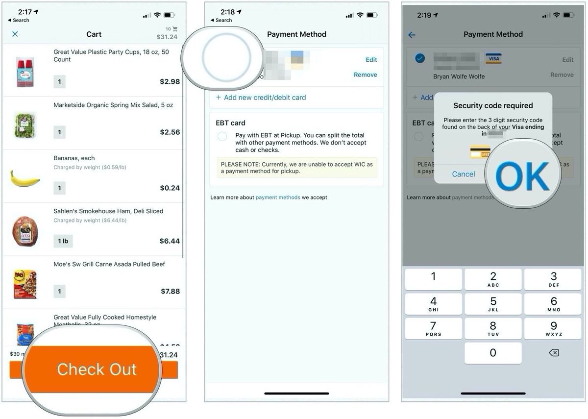How to order order groceries from Walmart online for pickup or delivery
