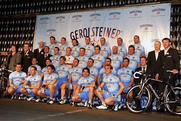 The 2008 Gerolsteiner team