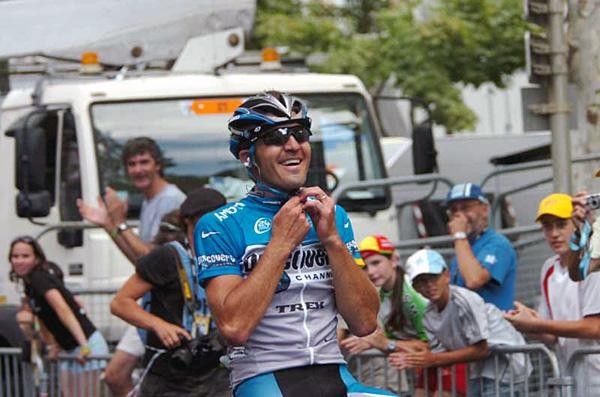 Yaroslav Popovych (Discovery Channel) enjoys the moment