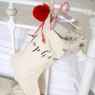 The Hummingbird Card Company Scandi Personalised Christmas Stocking