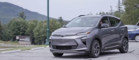 2022 Chevy Bolt EUV in a parking lot