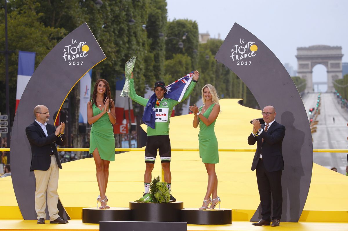 Michael Matthews (Team Sunweb) joins Baden Cooke and Robbie McEwen as Australian green jersey winners