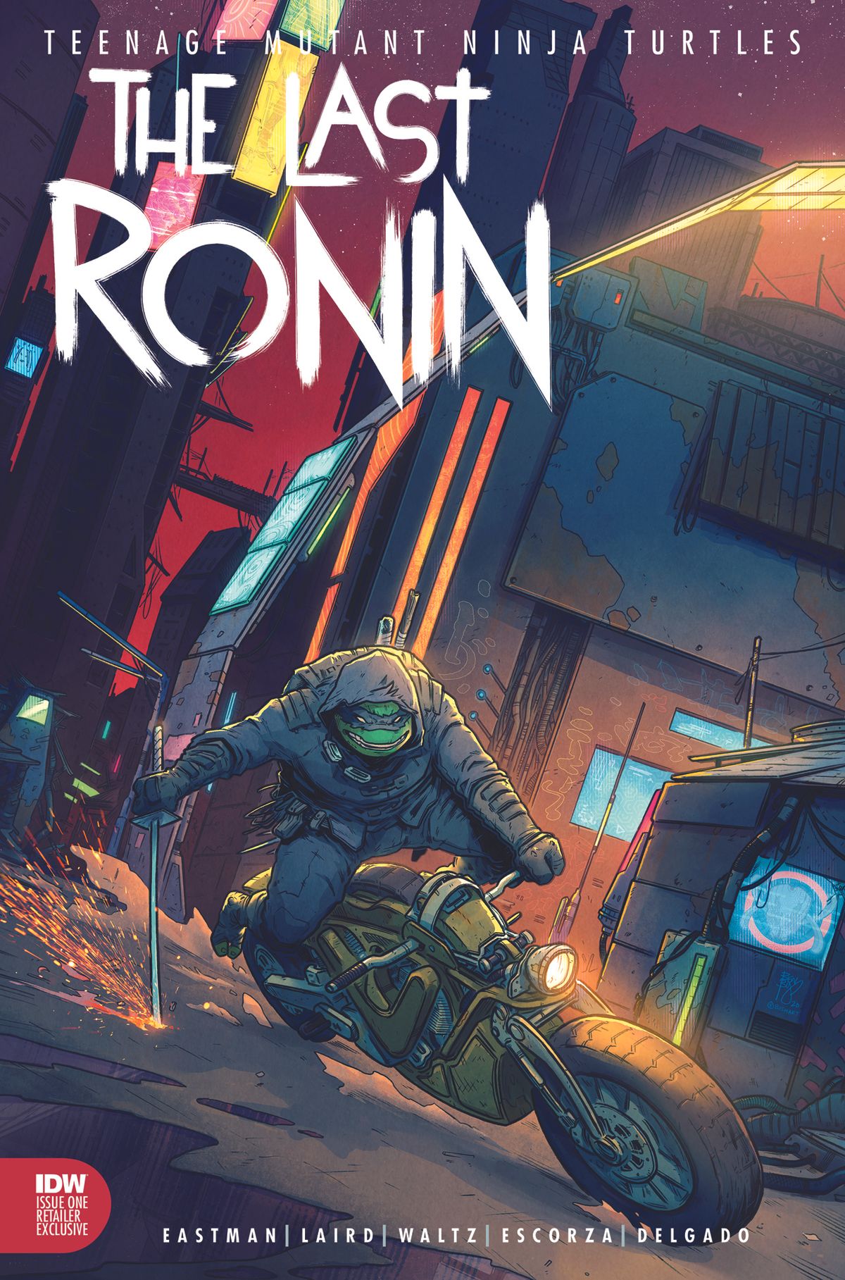 TMNT: The Last Ronin #1 cover