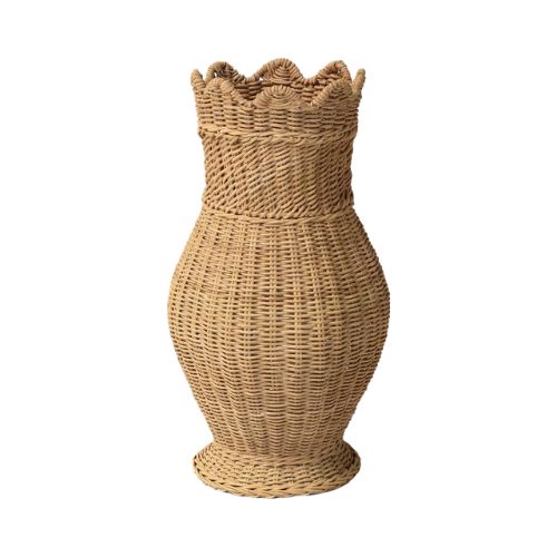 Target, Scalloped Edge Woven Vase