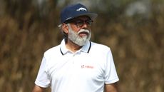 Pawal Munjan on the course at the Hero Indian Open