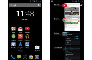 CyanogenMod with Google apps and app switcher