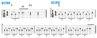 Vinnie Moore shows you how to use 6th intervals with open strings
