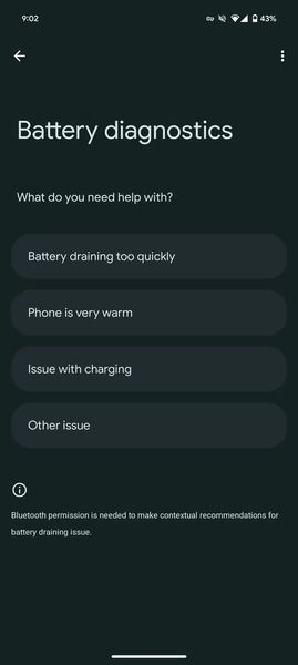 Pixel Device temperature feature