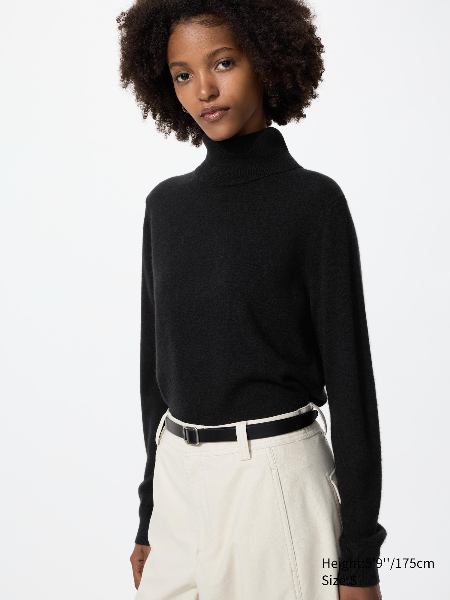 100% Cashmere Turtleneck Jumper