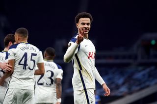 Dele Alli scored one goal and set up two more in the win over Wolfsberger