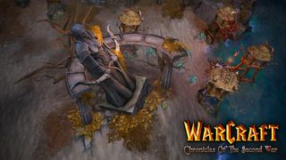 Warcraft Chronicles of the Second War statue 