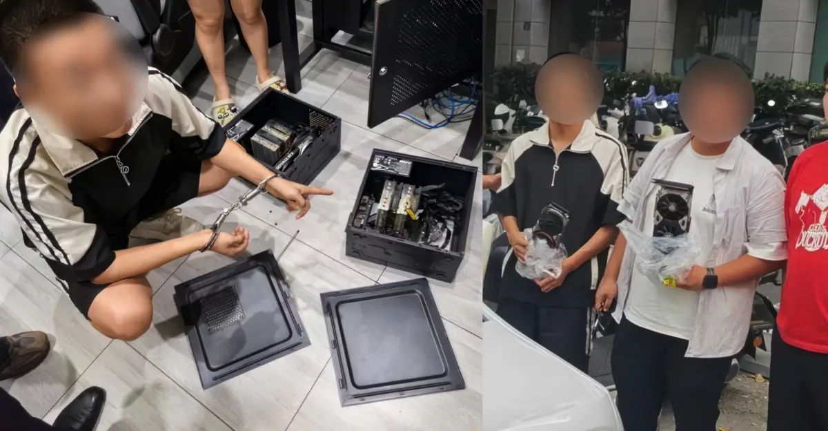 GPU thieves swapping RTX 5080s for RTX 3060s in gaming hotels