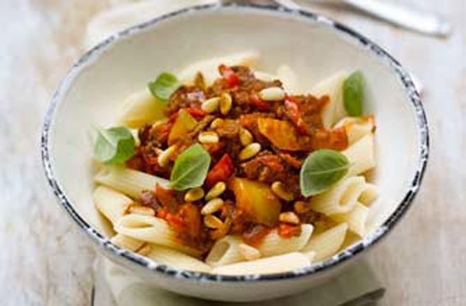 Weight Watchers chilli beef pasta