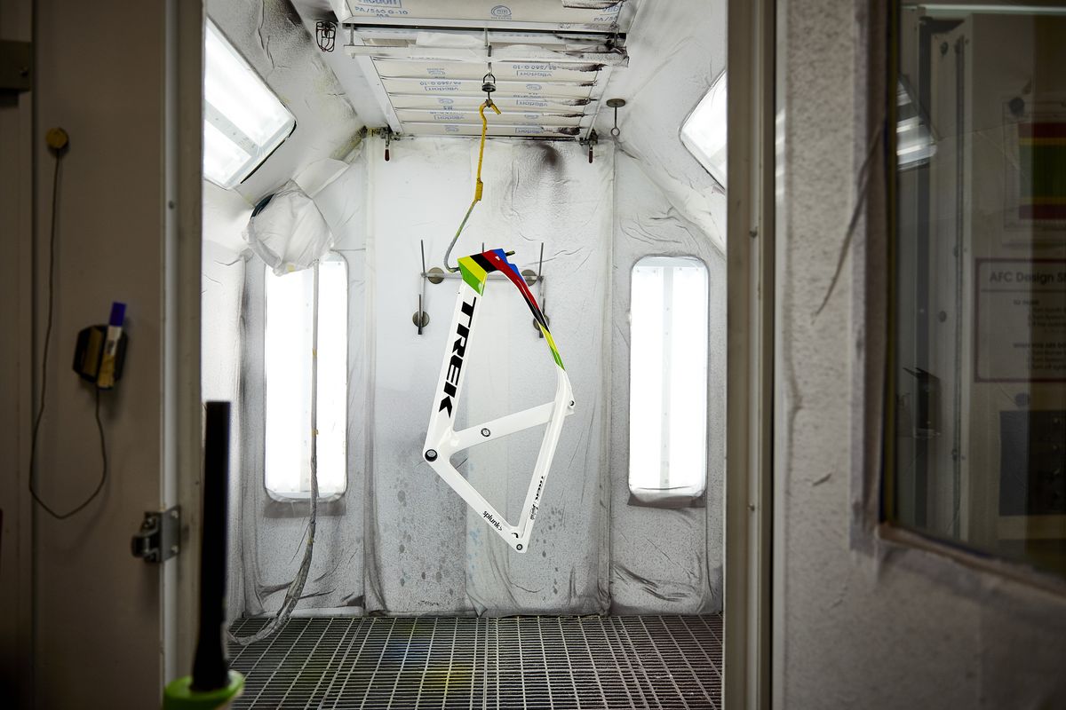 Mads Pedersen's World Champion Trek Madone