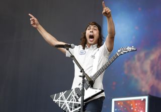 Vic at the Reading Festival in 2015
