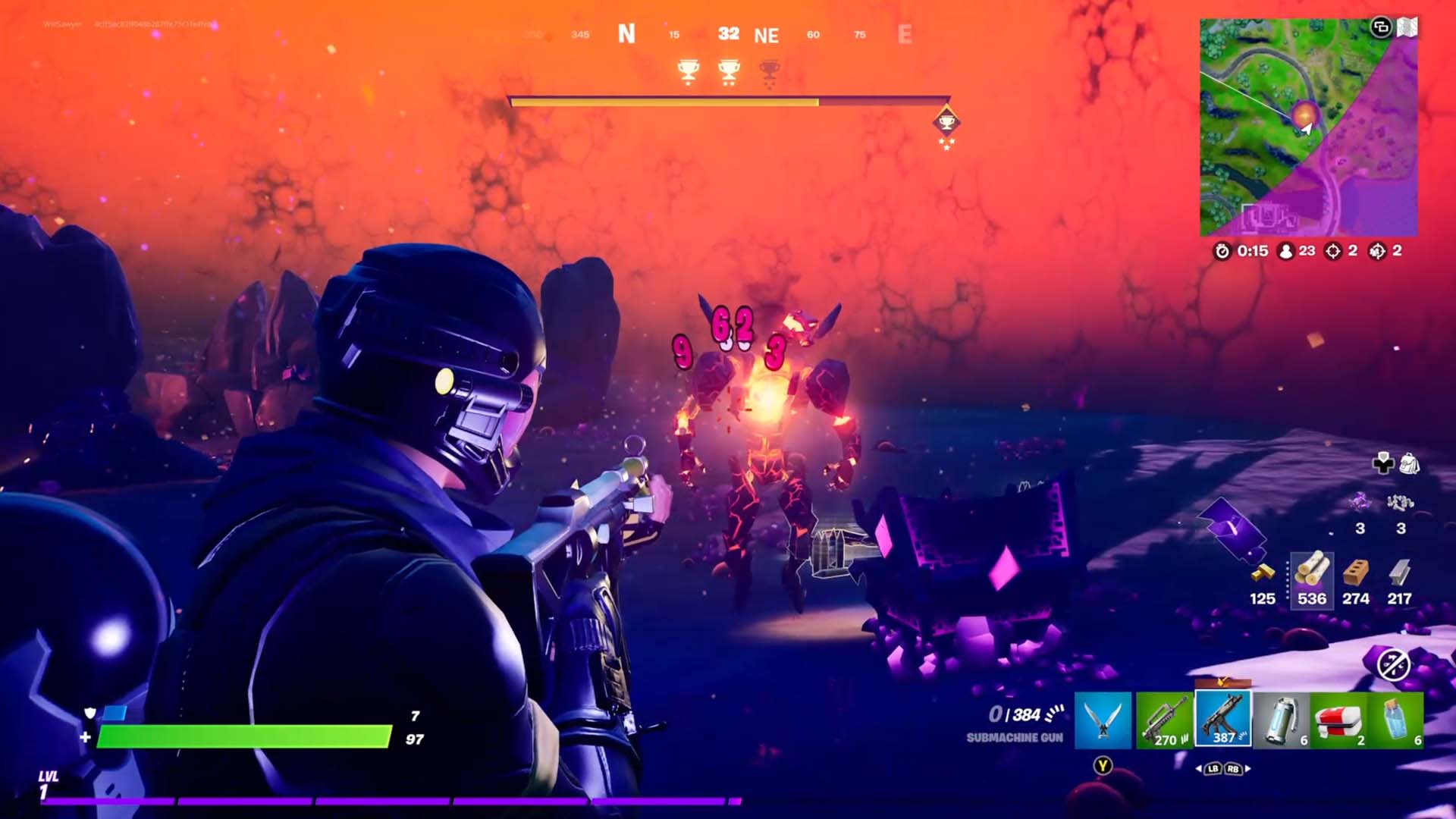 Fortnite chapter 2 season 8 sideways anomaly encounter progress bar