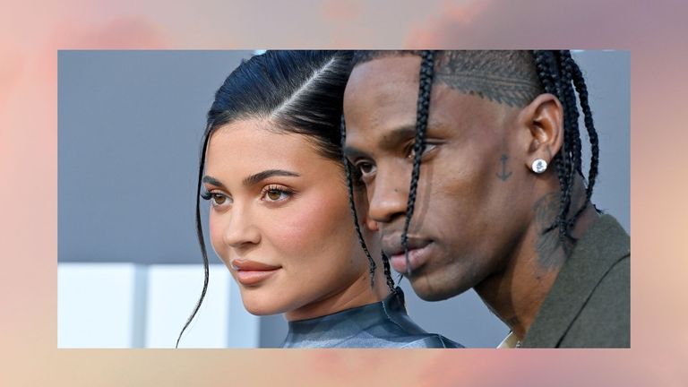 Kylie Jenner and Travis Scott attend the 2022 Billboard Music Awards at MGM Grand Garden Arena on May 15, 2022 in Las Vegas, Nevada