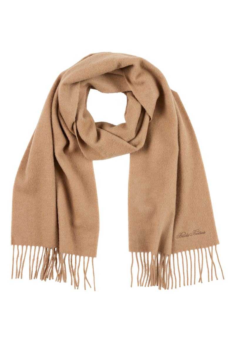 Signature Solid Camel Hair Scarf