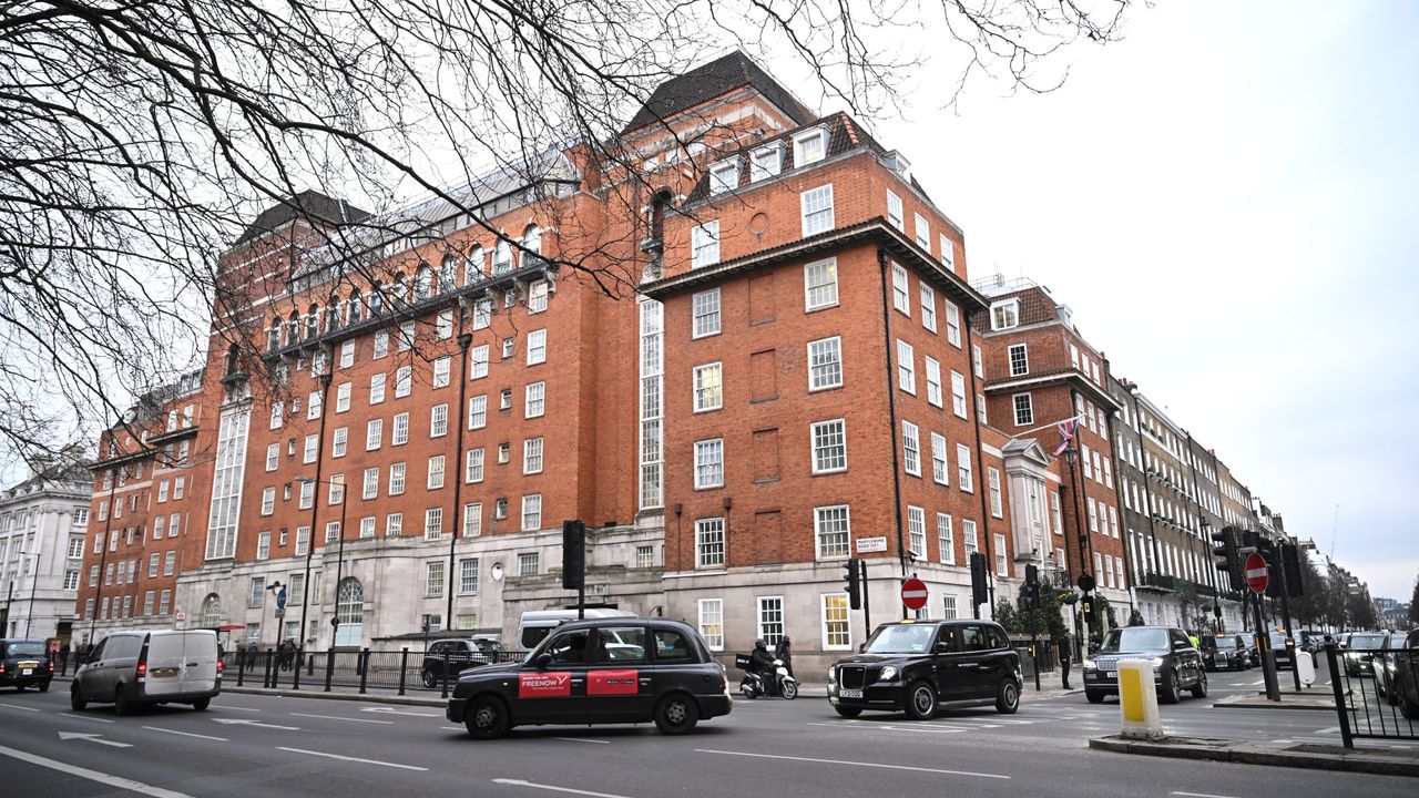 The London Clinic, where Kate Middleton is in hospital for two weeks