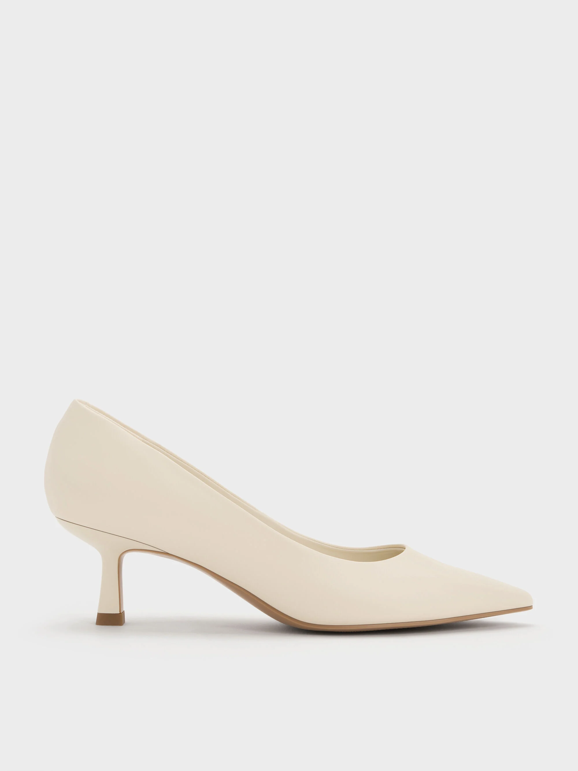 Charles &amp;amp; Keith, Emmy Pointed Kitten Heel Pumps