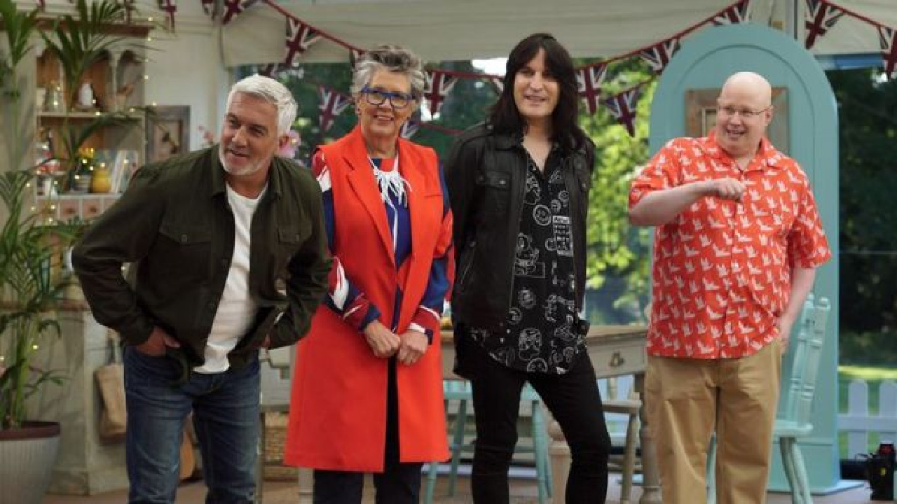 Some of the judges on The Great British Baking Show.
