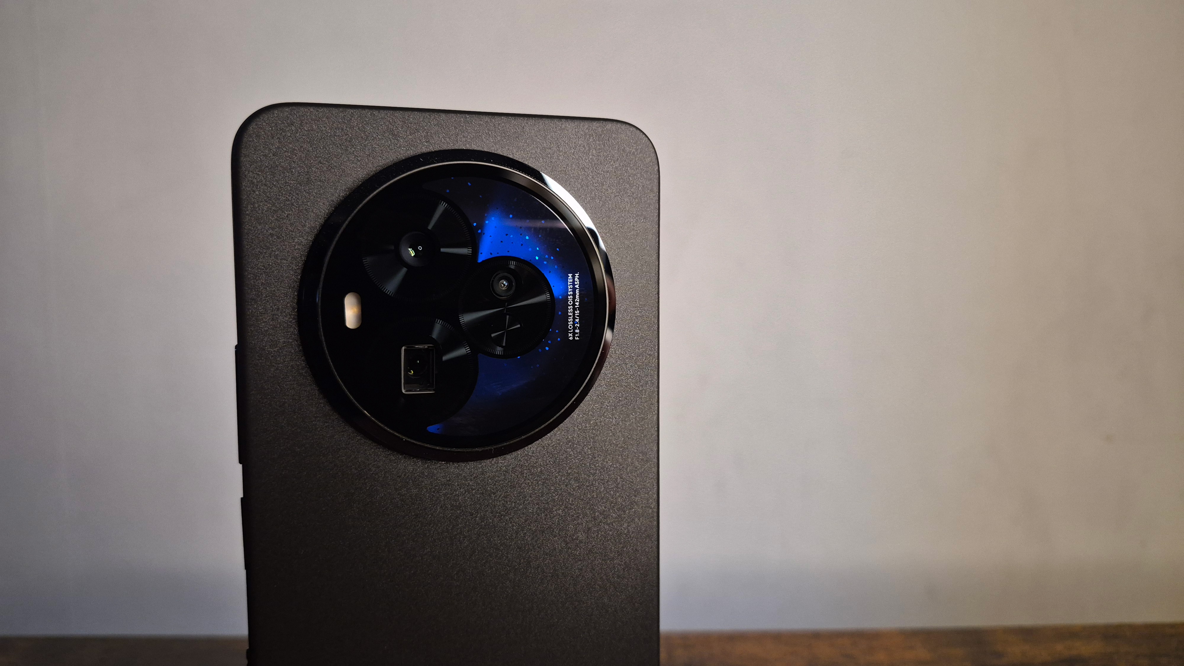 The TCL Nxtpaper 60 Ultra on a desk