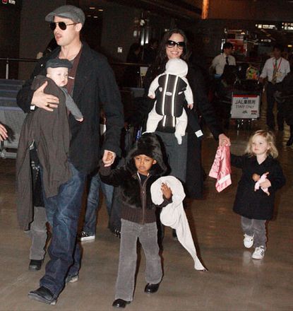 Brad Pitt and Angelina Jolie, Celebrity photos, Marie Claire