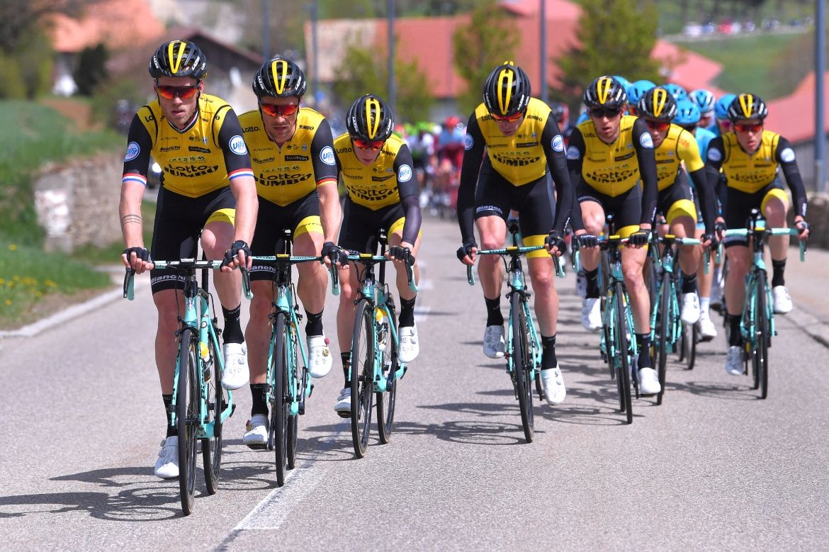 LottoNl-Jumbo were in charge of the chase