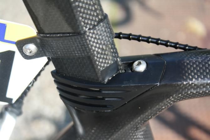 The frame-recessed seat clamping mechanism is a sleek feature of the top Orca frames