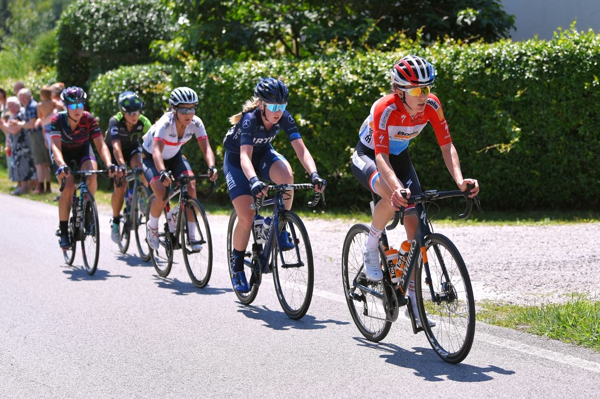 Christine Majerus leads the escape