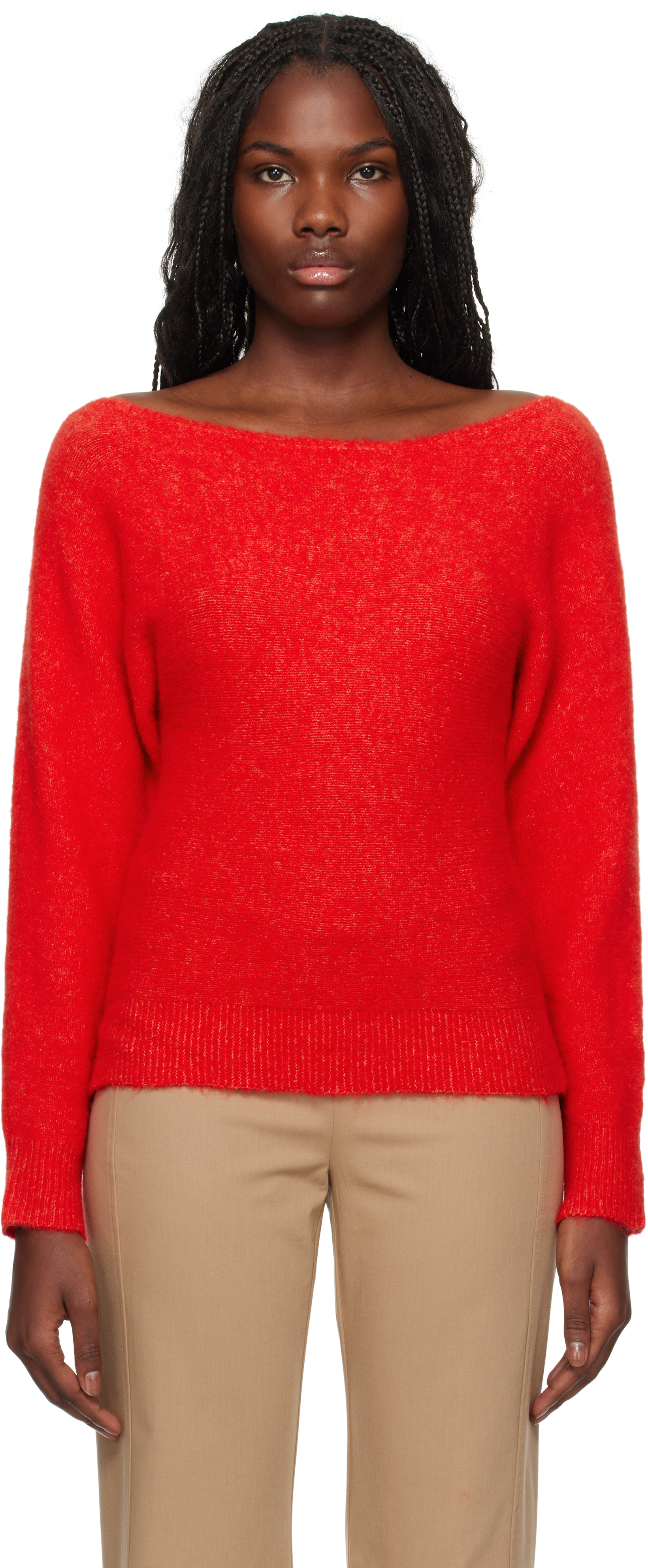 Red Sofia Sweater