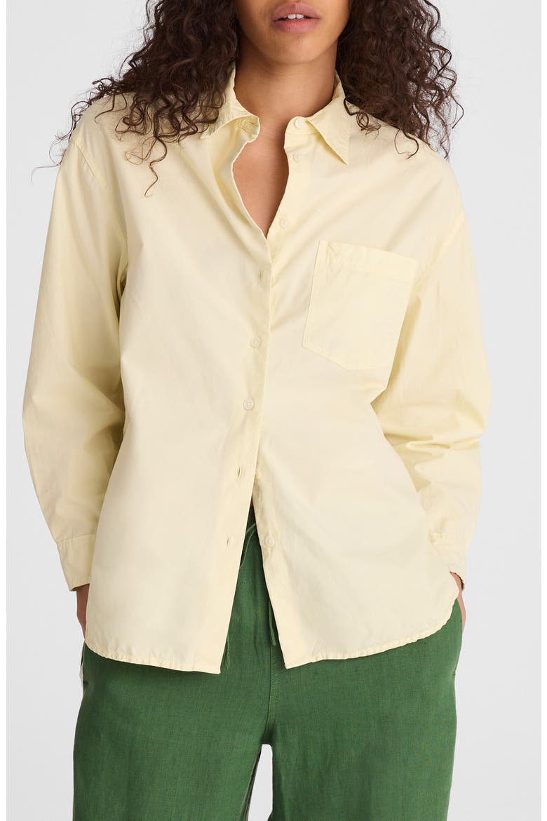 The Easy Poplin Button-Up Shirt