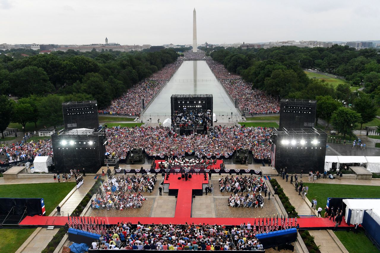 Salute to America.