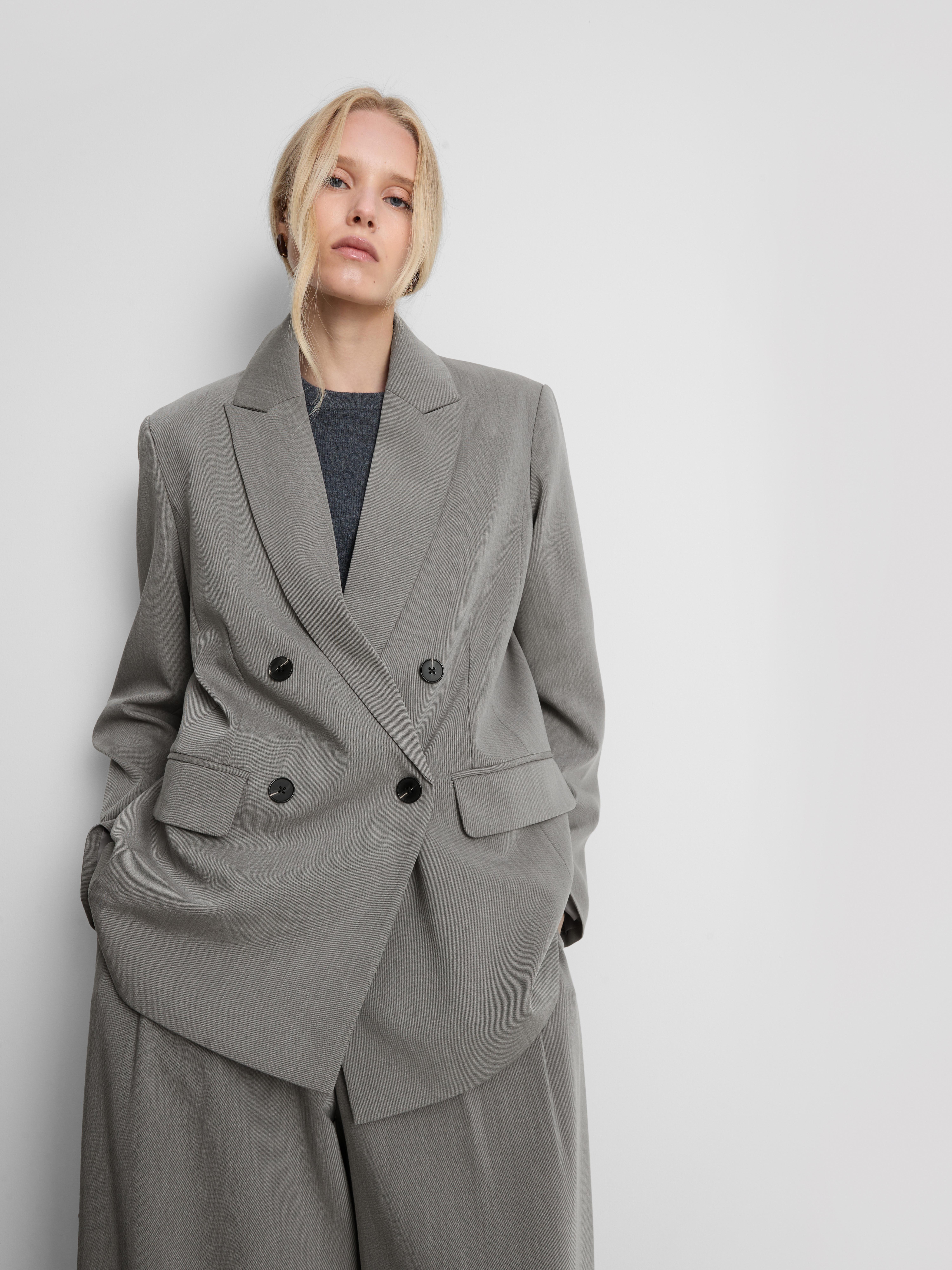 By Coleen Oversized Double Breasted Blazer